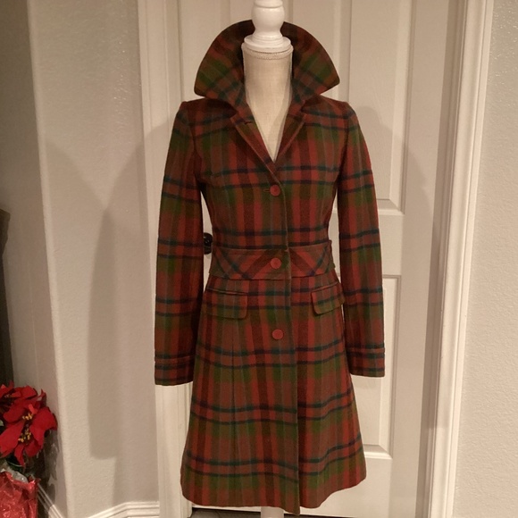 Halogen Plaid Jacket, Size XS,Color Multi Color NEW